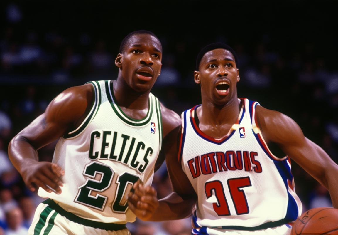 NBA常规赛：凯尔特人vs活塞，杰伦·布朗与凯德·康宁汉姆核心对决